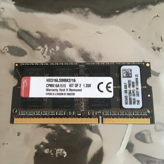 Kingston HyperX DDR3L-1600 SO-DIMM 8GB RAM CL9 - 2