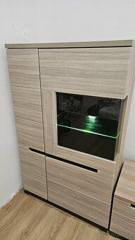 Obývací stěna s led podsvícením - 2