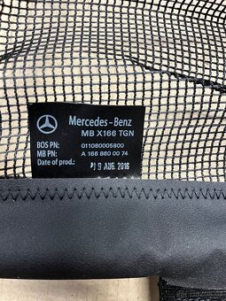 Mercedes GLS X166 dělící síť do kufru - 2