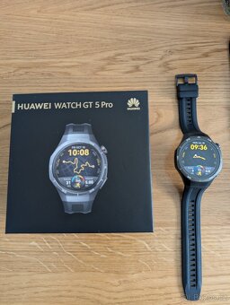 Chytré hodinky Huawei Watch GT 5 Pro 46 mm - Black, záruka - 2