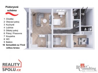 Prodej, byty/4+1, 91 m2, Dlouhá 175/71, 46601 Jablonec nad N - 2
