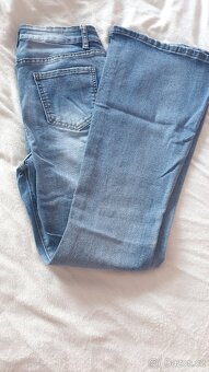 Dámské džíny s vysokým pasem,S-M - 2