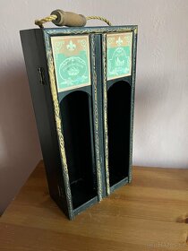 Dřevěná Krabice/ kazeta na 2 vína - 2