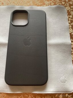 Apple kožený kryt Midnight na iPhone 12 Pro Max - 2