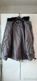 Pánská zimní delší teplá bunda velikost XL - 2
