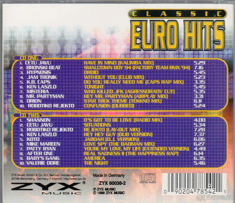 Euro Hits Classic (1999) 2CD - 2