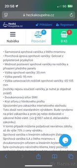 SanSwiss Sprchová vanička čtvercová 100×100 cm - 2