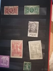 Staré známky poštovní a reklamni - 2