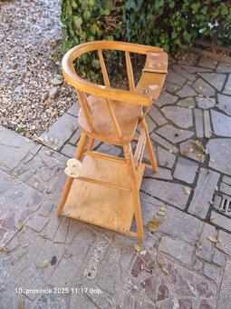 Dětská jídelní židlička Retro - 2