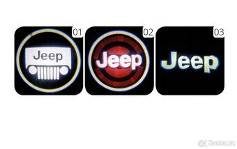 Led logo projektor Jeep - 2
