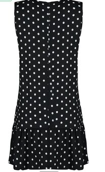 Puntíkované šaty, vel. L - 2
