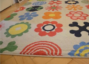 IKEA LUSY BLOM 133x195 cm - 2