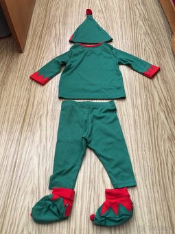 Elf, dětský vánoční kostým - 2