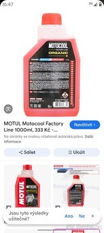 Antifreeze na motorku Motul - 2