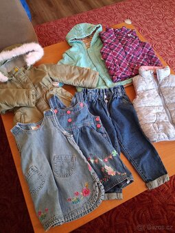 Holčičí oblečení vel.80-86 - 2