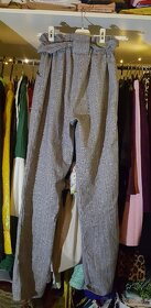 Prodám dámské kostkované kalhoty (velikost S) - 2
