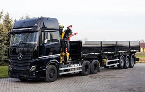 Mercedes-Benz Actros 1853 - tahač s hydraulickou rukou - 2