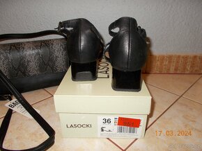 dámské boty LASOCKI + kabelka - 2