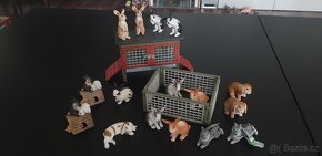 Schleich Farma králík prase ovce jehňe - 2