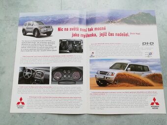 Mitsubishi Pajero CZ leták - doprava v ceně - 2