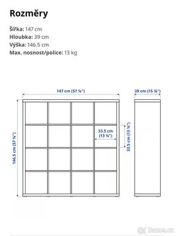 Ikea kallax 4x4 - 2