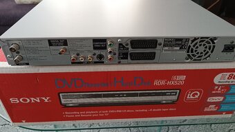 DVD rekordér Sony RDR-HX520 - 2