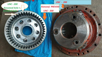 unc 200, UNC 201, UNK 320, LKT120 , diely ZŤS strojov - 2