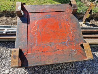 Železná přepravka - paleta kovova gitter box - 2