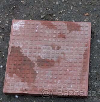 Obklad dlažba venkovní červená 15x15 cm - 2