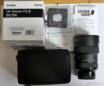 Sigma 14-24 mm f/2,8 DG DN ART Sony E-Mount full frame. - 2