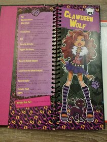 Knížka charakteristik Monster high - 2