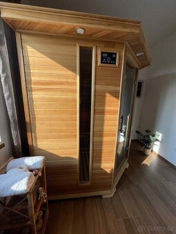 HEALTHLAND Infrasauna Deluxe 4005 Carbon rohová - 2