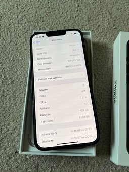 Apple iPhone 14 128GB,záruka - 2