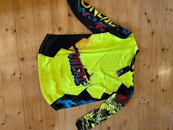 Motokrosový dres O’Neal – Fluo, potisk, velikost XL - 2