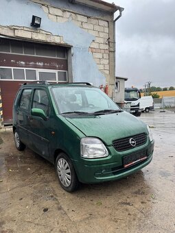 Náhradní díly - Opel Agila 1.0i 43kW r.v. 2002 - 2