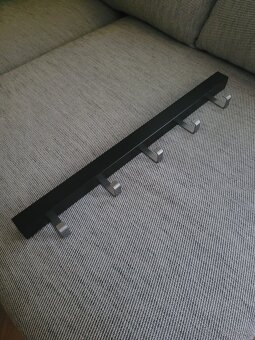 Černý věšák na zeď zn. IKEA - 2