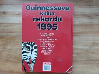 Guinnessova Guinessova kniha rekordů 1995 zlaté devadesátky - 2