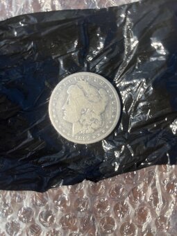 Stříbrná mince one dollar 1897 - 2