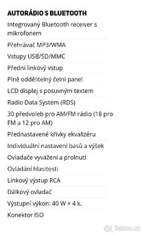 Autorádio Sencor - 2
