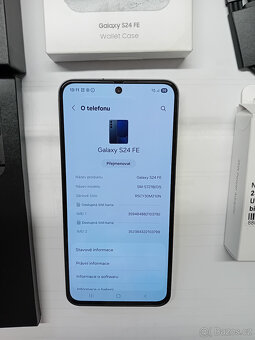 Samsung Galaxy S24 FE- 5G, RAM 8GB/256GB, TOP STAV - 2
