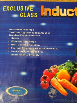 Indukční deska s dvěmi plotýnkami - 2