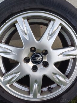 Sada alu kol volvo thor r17, 5x 108, letní pneu - 2