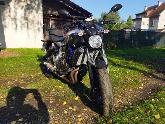 Yamaha MT-07 Race Blue series - 2