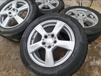 Zimní alu audi 5x112 7,5jx16 et38 - 2
