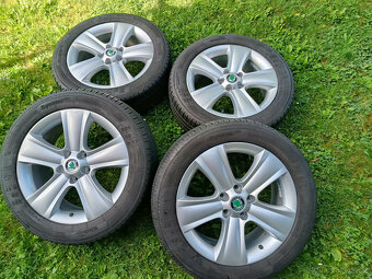 alu kola 5x112 R17 Škoda Yeti a 225/50/17 - 2