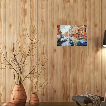 kovová cedule Benátky - 2