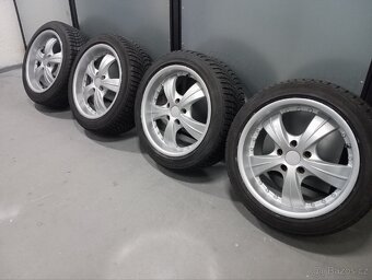 Alu kola R17 5x112 + zimní pneu 225/45/17 - 2