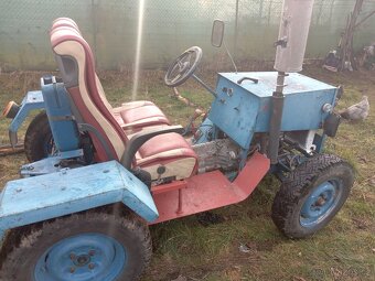 Malotraktor domácí výroby - 2