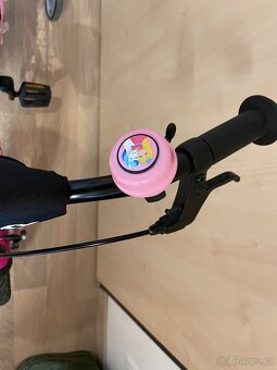 Dětské kolo PUKY YOUKE 12-1 Alu – růžové + boční kolečka - 2