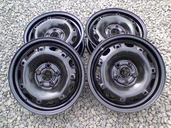 14 plechové disky Škoda Fabia I,II,III,Roomster,VW Polo - 2